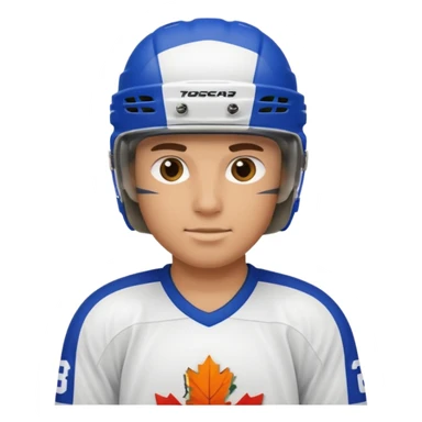 hockey player sticker