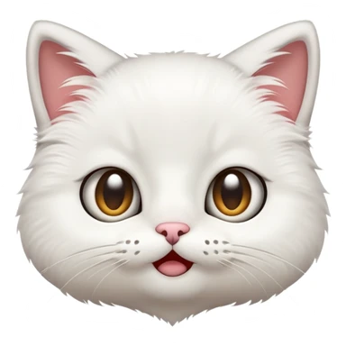 make a cat emoji so it looks like these emoji 😼😺😸 but it has this emotion 🥺 sticker