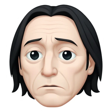 sad Severus Snape with tears sticker