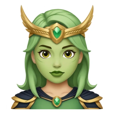 Valkyrie green  sticker