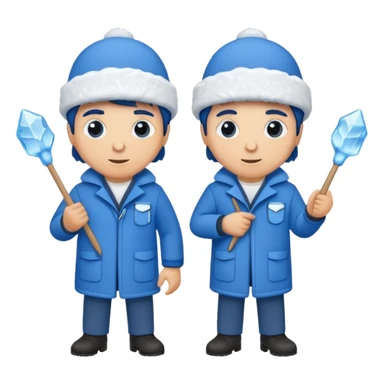 Ice workers  sticker