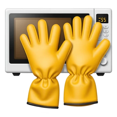 MICROWAVE GLOVES sticker