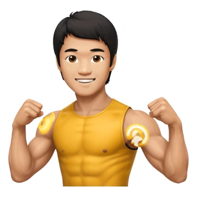 Bruce lee sticker