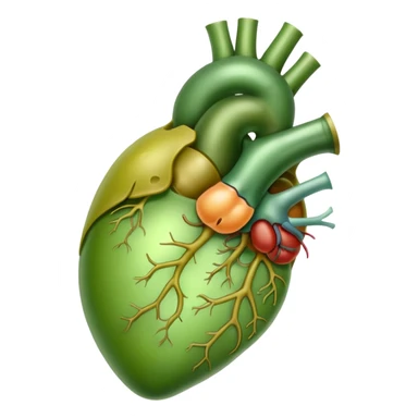 Gallbladder anatomy organ sticker