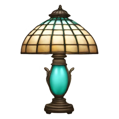 Tiffany lamp sticker