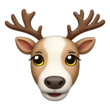 reindeer sticker