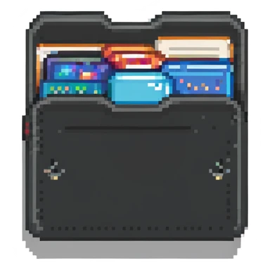 pixel art icon of a classic folder sticker