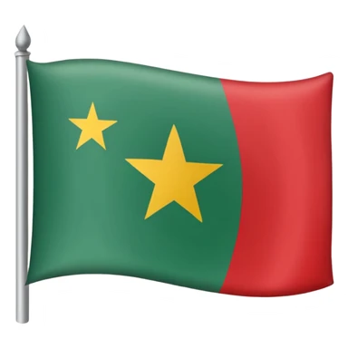 bandera marruecos gris sticker