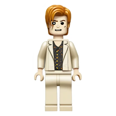 DAVID BOWIE lego full body sticker