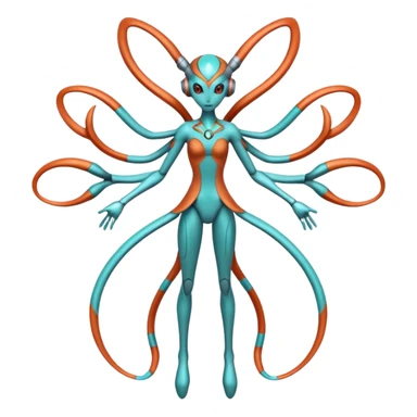 Deoxys-Crelly-Filian-Vedal-Meloetta-fusion, full body sticker