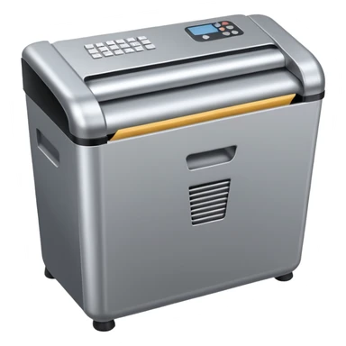 paper shredder sticker