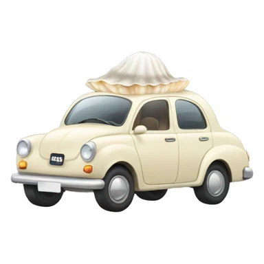 car wearing oyster sticker