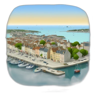 la Rochelle Harbor sticker