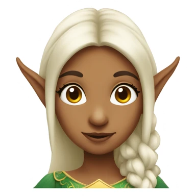 Princess elf  sticker