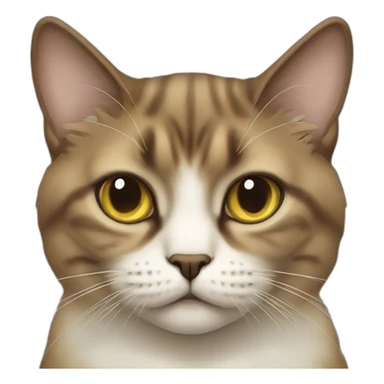 Nietzsch as a cat sticker