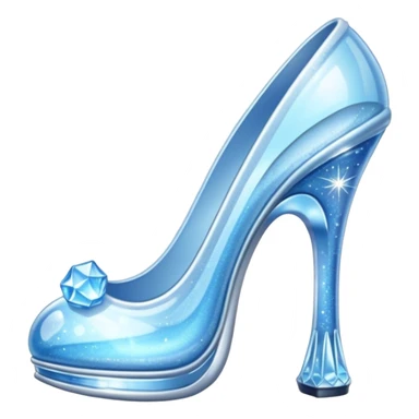 cinderella heel sticker