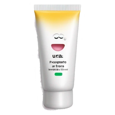 hand cream with urea sticker