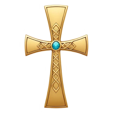 Ankh cross  sticker