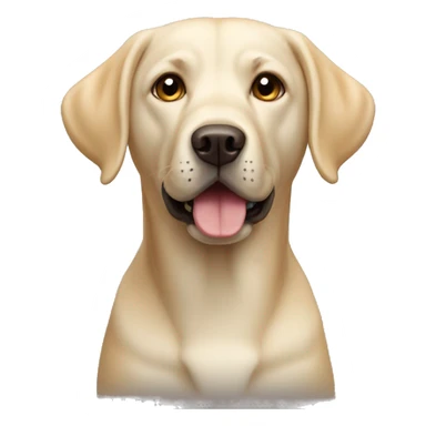 Perro labrador claro sticker