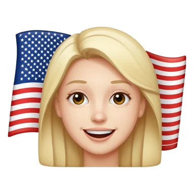 The Joyful American sticker