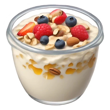 Overnight oats sticker