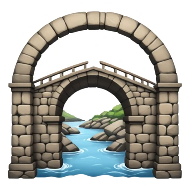 puente antiguo sticker