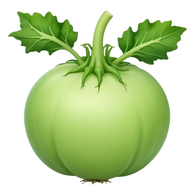 kohlrabi vegetable sticker