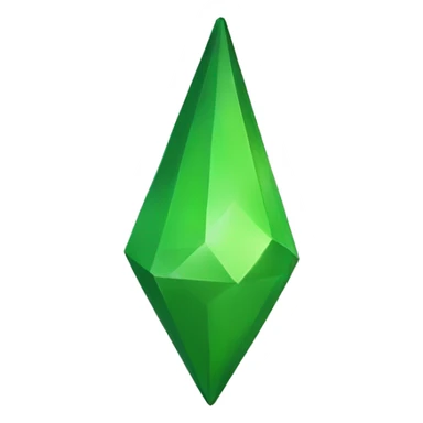 the sims plumbob green sticker