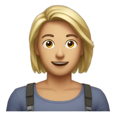 estrella a la mitad sticker