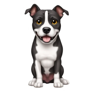 Staffy dog sticker