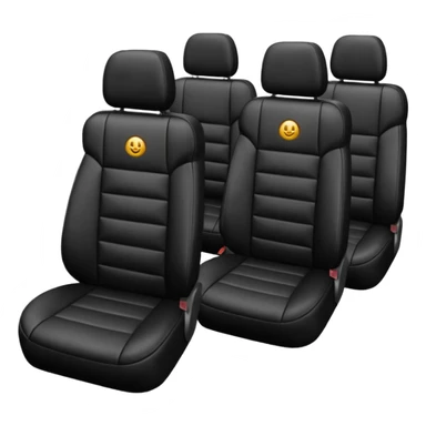 6 to 7 seaters seats sticker