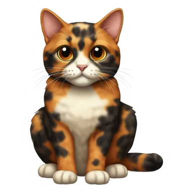 Cool tortie cat sticker