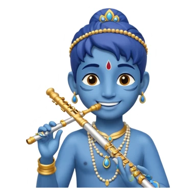 Krishna emoji sticker
