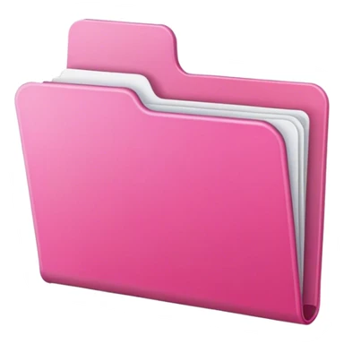 Carpeta rosa sticker