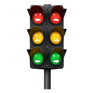Stop Light Red sticker
