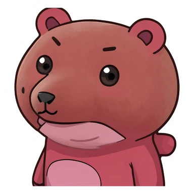 kawaii gloomy bear sticker