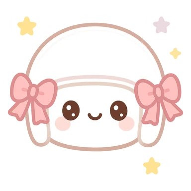 white helmet with pink ribbons on the sides sticker