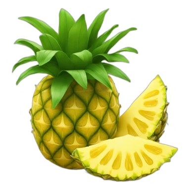 Ananas qui rigole sticker