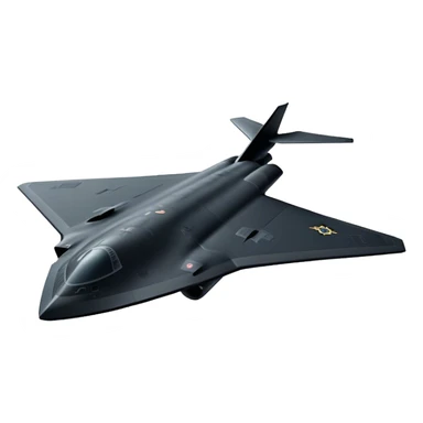 B-2 Spirit bomber - Northrop B-2 (Model Year: 2021) (Iconic colour: Stealth black) sticker