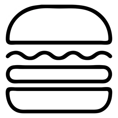 burger sticker