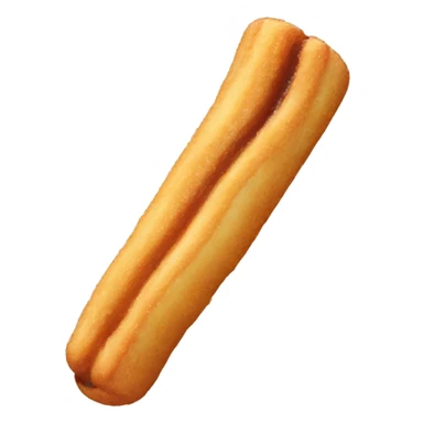 Churro with tip chocolate  sticker