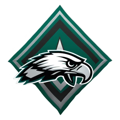 Philadelphia Eagles Pennant Flag sticker