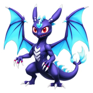 Venom-Pikachu-Toothless-Yveltal-Lunala-Fakémon-hybrid-creature (full body)  sticker