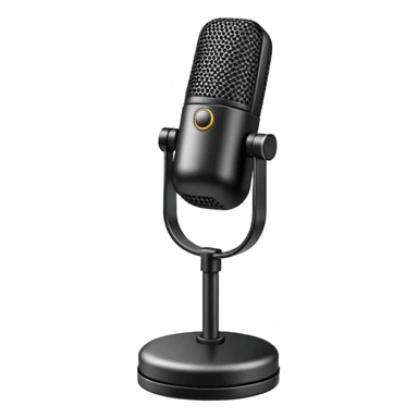 Podcast Microphone sticker