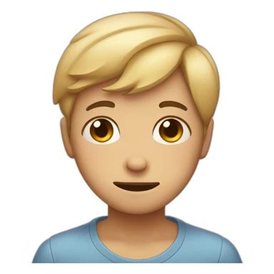 hugging and crying face sticker