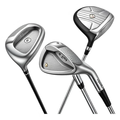 golf clubs sticker