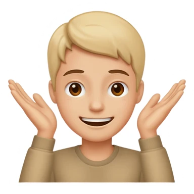 Stressed out while smiling  sticker