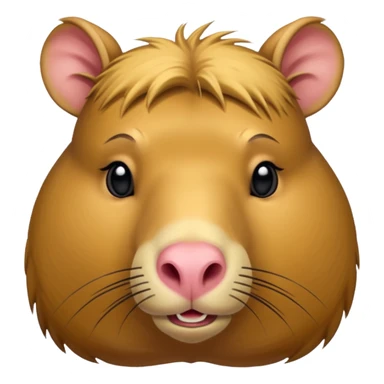 uma moeda de capybara muito fofinha sticker