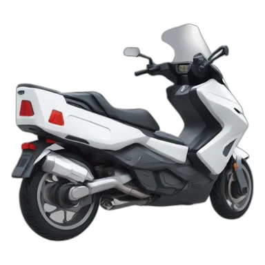 robocop-moped-side-view sticker