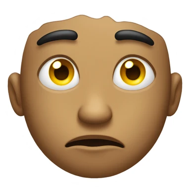 Face with tears streaming down the face sticker